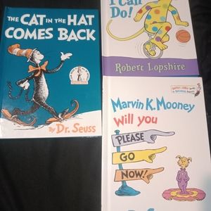 3 Dr. Seuss children beginner reading books!